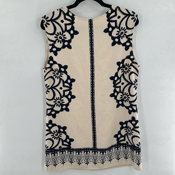 Free People Geodesic Dunes Ivory Combo Embellished Small - Picture 7 of 8